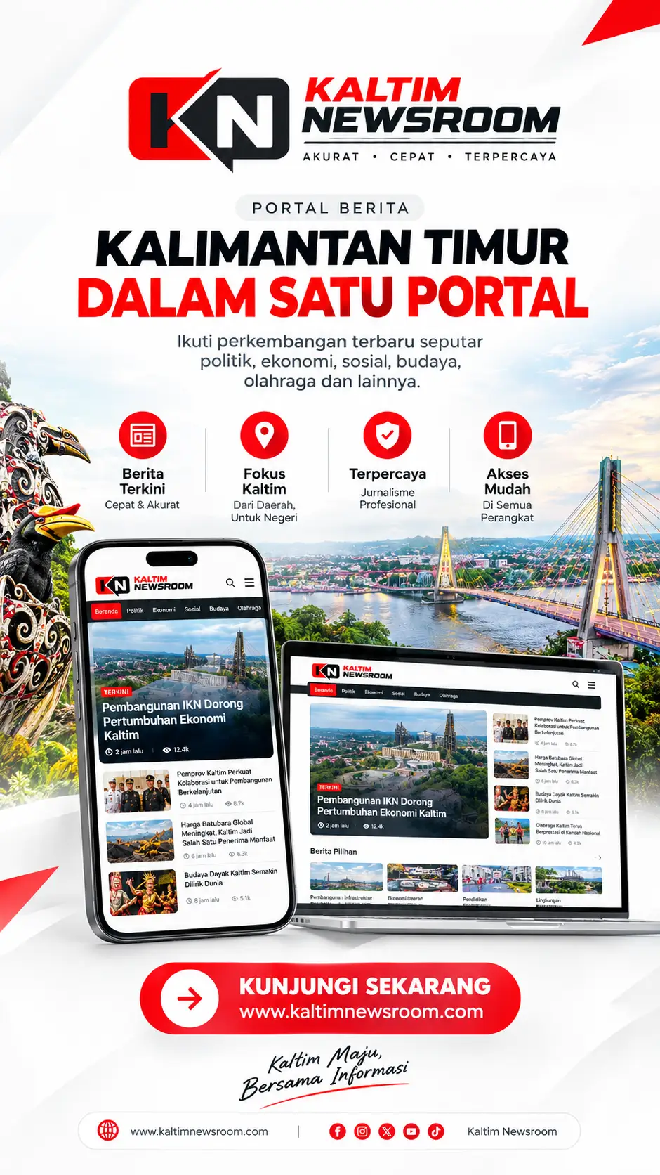 Splash Banner Kaltim Newsroom