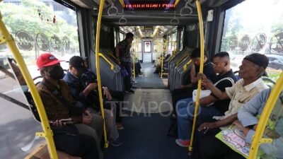 penyesuaian tarif Transjakarta