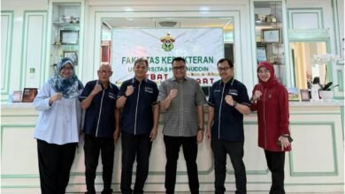 Bupati Kutai Kartanegara (Kukar), Aulia Rahman Basri melakukan kunjungan kerja ke Fakultas Kedokteran Universitas Hasanuddin (UNHAS)