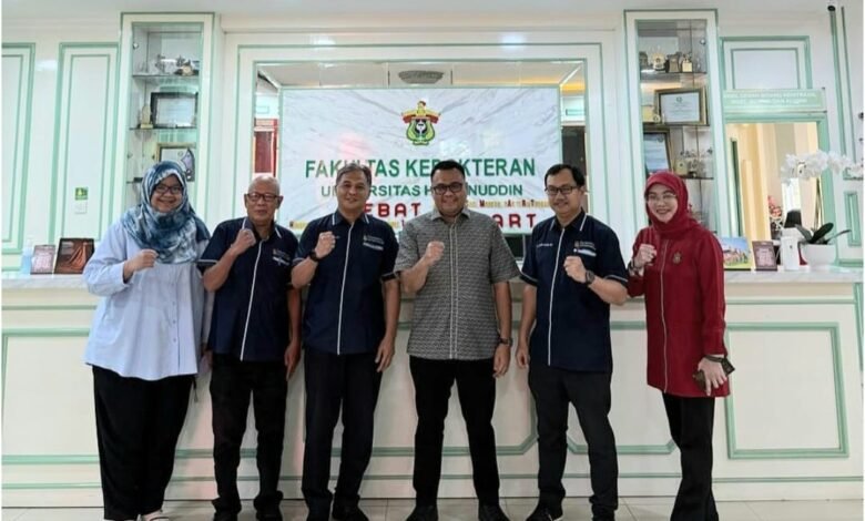 Bupati Kutai Kartanegara (Kukar), Aulia Rahman Basri melakukan kunjungan kerja ke Fakultas Kedokteran Universitas Hasanuddin (UNHAS)