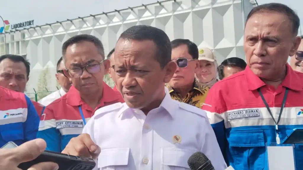 Menteri Energi dan Sumber Daya Mineral (ESDM) Bahlil Lahadalia