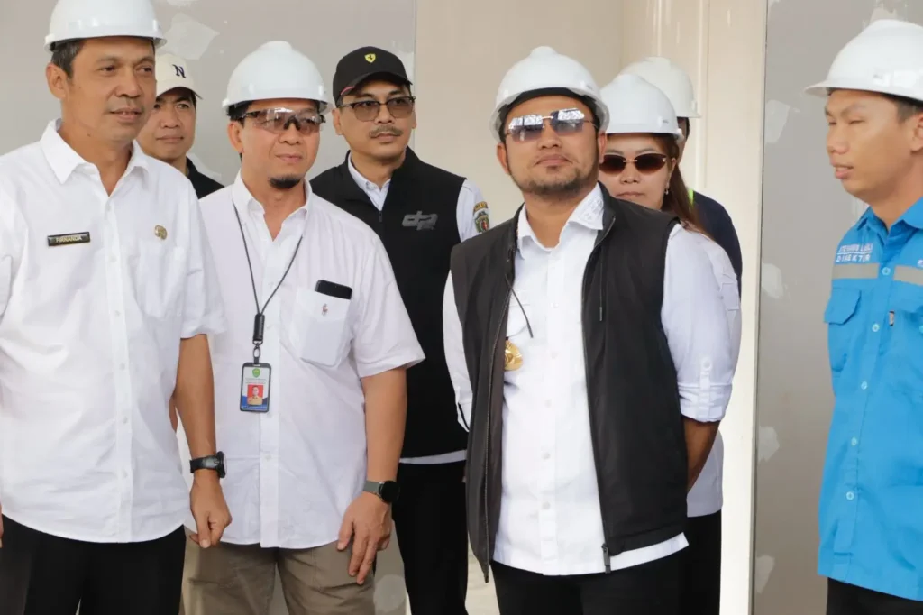 Gubernur Kalimantan Timur, Rudy Mas'ud tinjau pembangunan Bandara Ujoh Bilang