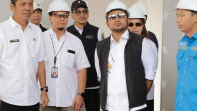 Gubernur Kalimantan Timur, Rudy Mas'ud tinjau pembangunan Bandara Ujoh Bilang