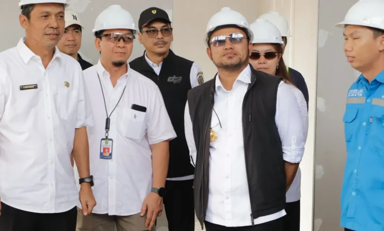 Gubernur Kalimantan Timur, Rudy Mas'ud tinjau pembangunan Bandara Ujoh Bilang