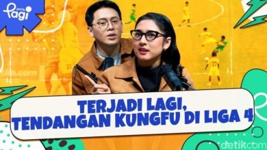 Tendangan kungfu Liga 4