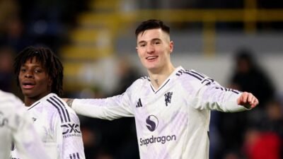 Benjamin Sesko Manchester United Gol