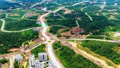 pembangunan jalan di KIPP