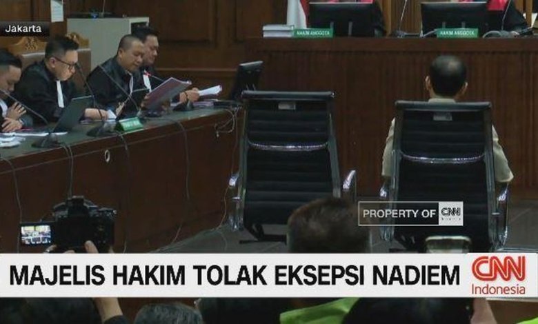 Eksepsi Nadiem Makarim