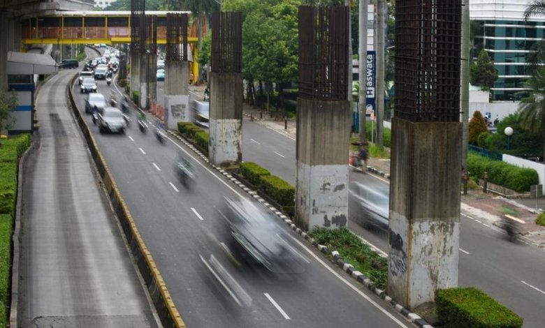 Pembongkaran Tiang Monorel