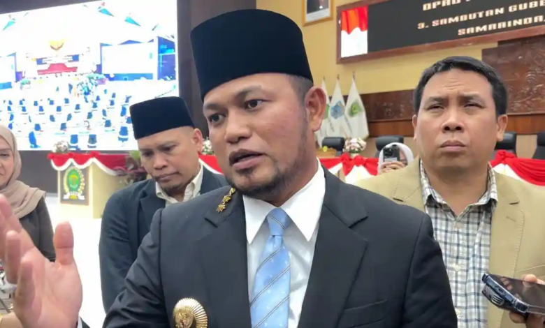 Gubernur Kalimatan Timur (Kaltim) Rudy Ma'ud