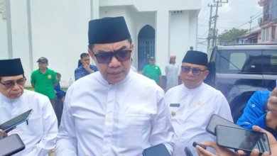 Wali Kota Samarinda, Andi Harun saat diwawancara awak media (ist)