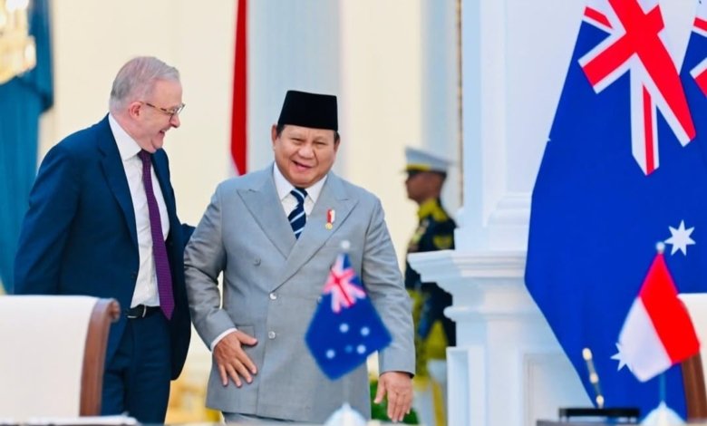 Presiden Prabowo Subianto menerima kunjungan Perdana Menteri Australia Anthony Albanese