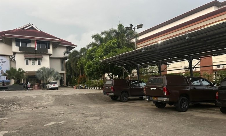 Kantor Dinas ESDM Kaltim yang digeledah Kejati Kaltim