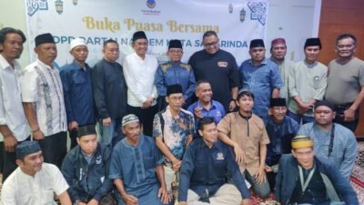Wakil Wali Kota Samarinda, Saefuddin Zuhri, menghadiri kegiatan buka puasa bersama DPD Partai NasDem Samarinda.