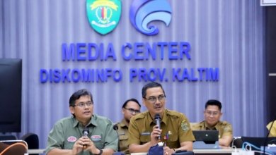 Kepala Dinas Komunikasi dan Informatika (Diskominfo) Provinsi Kalimantan Timur, Muhammad Faisal, menyampaikan klarifikasi resmi terkait penampakan mobil Range Rover Gubernur. (IST)