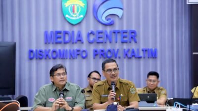 Kepala Dinas Komunikasi dan Informatika (Diskominfo) Provinsi Kalimantan Timur, Muhammad Faisal, menyampaikan klarifikasi resmi terkait penampakan mobil Range Rover Gubernur. (IST)