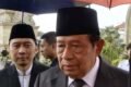 Presiden ke-6 RI, Susilo Bambang Yudhoyono (SBY) hadiri pemakaman Wakil Presiden ke-6 RI, Jenderal (Purn.), Try Sutrisno