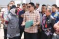 Wali Kota Samarinda, Andi Harun, langsung meninjau lokasi kebakaran Pasar Segiri