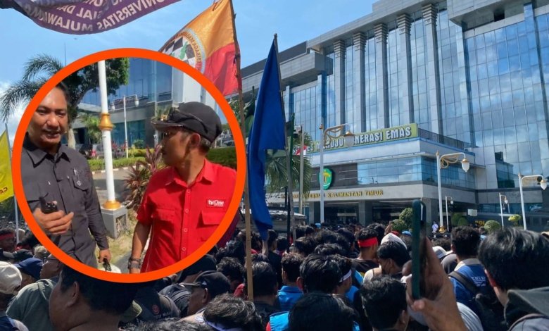 Aksi demonstrasi 21 April 2026 di Kantor Gubernr Kalimantan Timur dan Represi terhadap Jurnalis (ist)