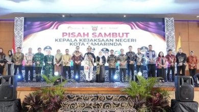 Pisah sambut Kepala Kejaksaan Negeri (Kajari) Samarinda yang digelar di Hotel Puri Senyiur