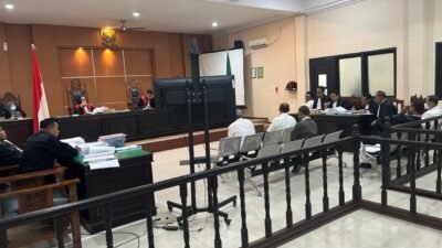 Sidang kasus dugaan korupsi Dana Hibah DBON Kaltim yang kembali digelar di Pengadilan Negeri Samarinda