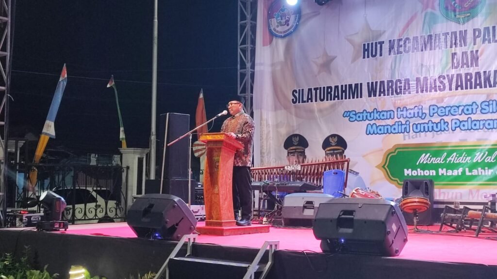 Wakil Wali Kota Samarinda, Saefuddin Zuhri menghadiri peringatan Hari Jadi ke-57 Kecamatan Palaran di Pendopo Jalan Ampera