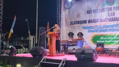 Wakil Wali Kota Samarinda, Saefuddin Zuhri menghadiri peringatan Hari Jadi ke-57 Kecamatan Palaran di Pendopo Jalan Ampera