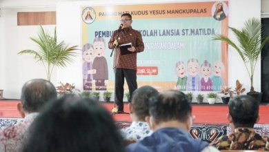 Wakil Wali Kota Samarinda, Saefuddin Zuhri resmikan sekolah Lansia St. Matilda