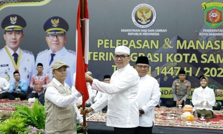 Wali Kota Samarinda, Andi Harun melakukan pelesapan 1.024 calon jemaah haji Kota Samarinda tahun 1447 Hijriah/2026 Masehi.
