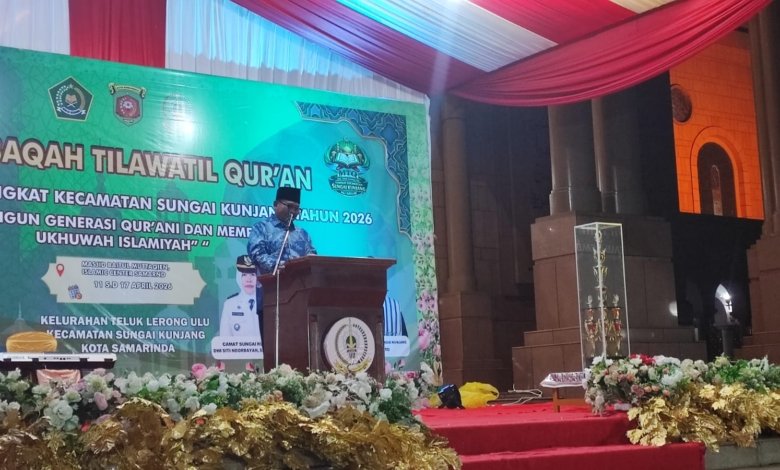Wakil Wali Kota Samarinda, Saefuddin Zuhri hadiri penutupan Musabaqah Tilawatil Qur’an (MTQ) ke-XXVIII tingkat Kecamatan Sungai Kunjang