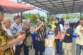 Wakil Wali Kota (Wawali) Samarinda, Saefuddin Zuhri, turun langsung memantau pelaksanaan Gerakan Pangan Murah (GPM)