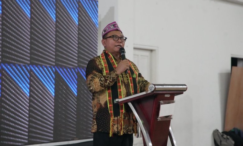 Wakil Wali Kota Samarinda, Saefuddin Zuhri menghadiri pelantikan Ikatan Keluarga Manggarai Barat Kalimantan Timur (IKAMBA Kaltim)
