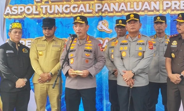 Peresmian Aspol Panaluan Presisi dan Sejumlah Fasilitas Polri di Kaltim