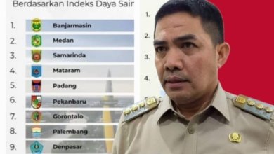 Wali Kota Andi Harun, menyambut positif capaian Samarinda tembus peringkat tiga nasional Daya Saing Daerah versi BRIN di Luar Pulau Jawa