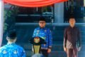 Wakil Wali Kota Samarinda, Saefuddin Zuhri memimpin upacara peringatan Hari Pendidikan Nasional (Hardiknas) 2026
