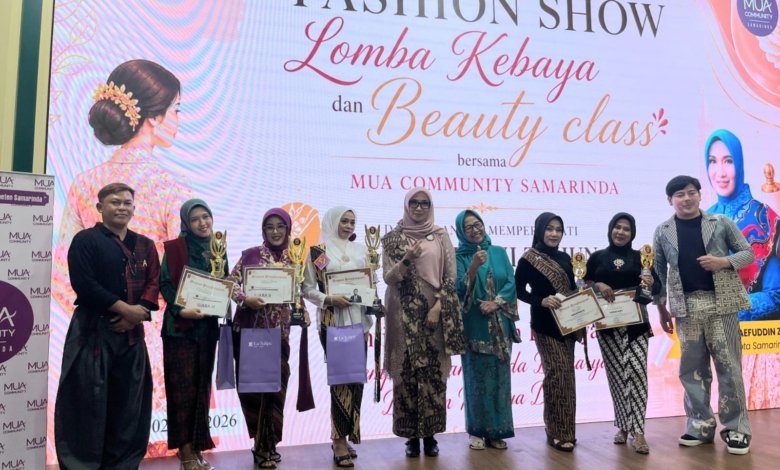Gabungan Organisasi Wanita (GOW) Kota Samarinda menggelar lomba kebaya dan edukasi Beauty Class