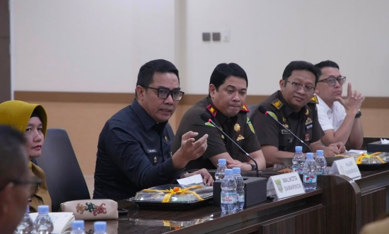 Wali Kota Samarinda, Andi Harun, bersama jajaran Pemerintah Kota Samarinda melakukan koordinasi dengan Kejaksaan Negeri Samarinda