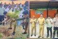 Wali Kota Samarinda, Andi Harun saat meresmikan Insinerator dan melakukan penanaman pohon di momen Hari Lingkungan Hidup