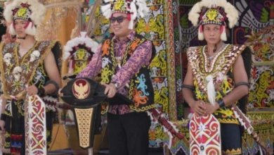 Andi Harun Buka Festival Budaya Dayak Kenyah Pampang 2026