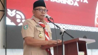 Wakil Wali Kota Samarinda, Saefuddin Zuhri membukan usyawarah Cabang (Muscab) Kwartir Cabang (Kwarcab) Gerakan Pramuka Kota Samarinda.