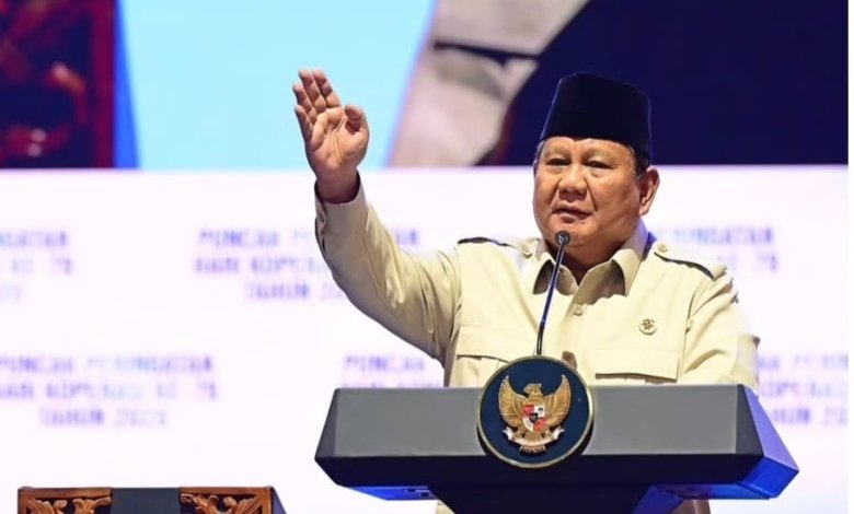 Presiden Prabowo Subianto