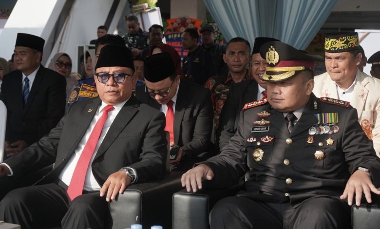Saefuddin Zuhri menghadiri peringatan Hari Bhayangkara ke-80 di Kota Samarinda.