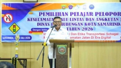 Wakil Wali Kota Samarinda, Saifuddin Zuhri membuka Seleksi Pemilihan Pelajar Pelopor Keselamatan Lalu Lintas dan Angkutan Jalan (LLAJ) Tingkat Kota Samarinda Tahun 2026