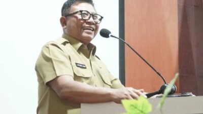 Wakil Wali Kota Samarinda, Saefuddin Zuhri memberikan ceramah pada Pelatihan Kepemimpinan Administrator Angkatan I Tahun 2026.