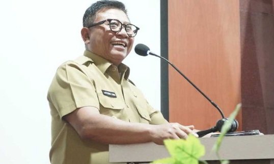 Wakil Wali Kota Samarinda, Saefuddin Zuhri memberikan ceramah pada Pelatihan Kepemimpinan Administrator Angkatan I Tahun 2026.