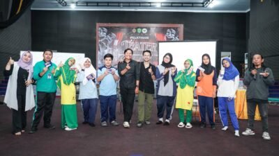 Pelatihan Teater bagi Pelajar yang diselenggarakan UPTD Taman Budaya Provinsi Kalimantan Timur.