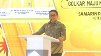 Wali Kota Samarinda Andi Harun menghadiri pembukaan Musyawarah Daerah (Musda) ke-XI DPD Partai Golkar Kota Samarinda