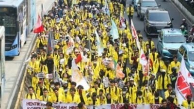 Badan Eksekutif Mahasiswa Universitas Indonesia (BEM UI) akan menggelar aksi demonstrasi bertajuk #MerebutKemerdekaan di kawasan Bundaran HI, Jakarta Pusat, Selasa (18/8/2026).