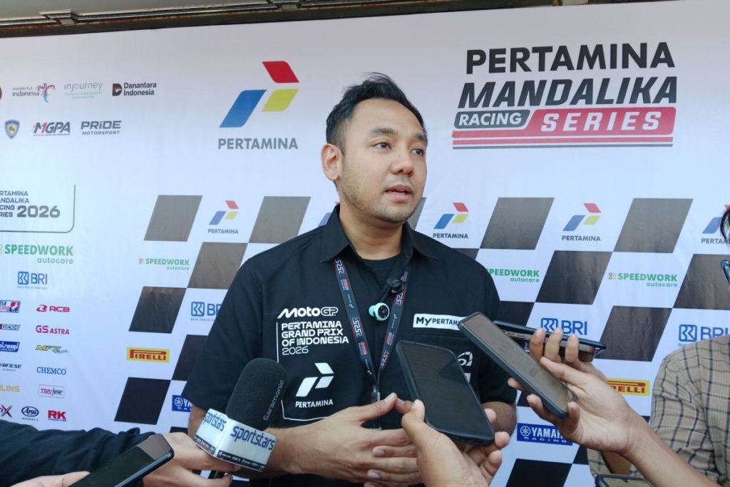 Mandalika Racing Series 2026 - Suasana persiapan balap motor di Sirkuit Mandalika, NTB.