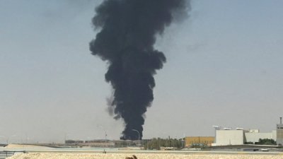 Ledakan di Riyadh - Ilustrasi pengamanan ketat di kawasan ibu kota Arab Saudi pasca insiden ledakan di Riyadh.